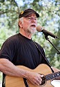 John McCutcheon on the main stage Sunday morning