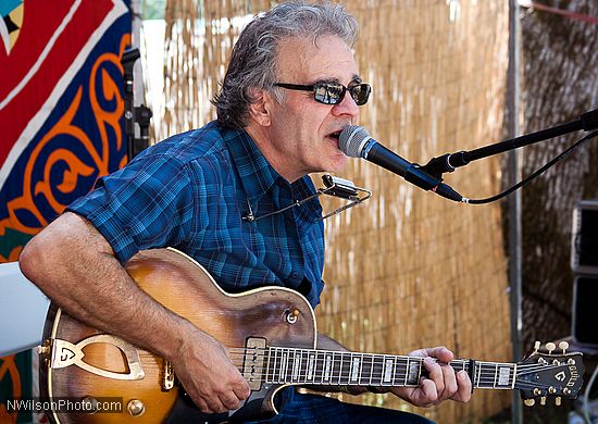 Ray Bonneville on the Utahpia People's Stage Sunday afternoon