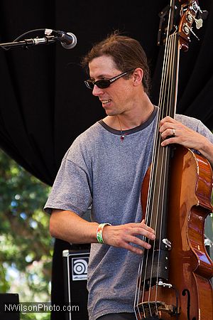 Hot Buttered Rum string band on the main stage Sunday afternoon