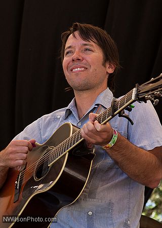 Hot Buttered Rum string band on the main stage Sunday afternoon