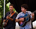 Hot Buttered Rum string band on the main stage Sunday afternoon