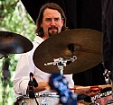 Hot Buttered Rum string band on the main stage Sunday afternoon