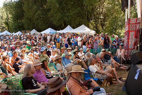 Baka Beyond on the Main Stage Sunday afternoon