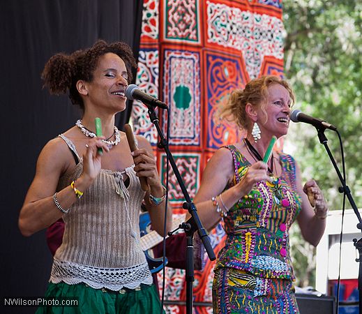 Baka Beyond on the Main Stage Sunday afternoon