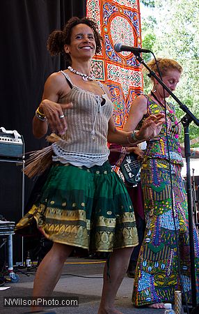 Baka Beyond on the Main Stage Sunday afternoon