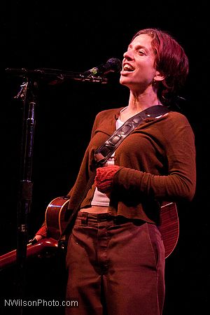 Ani DiFranco on the Main Stage Sunday Night