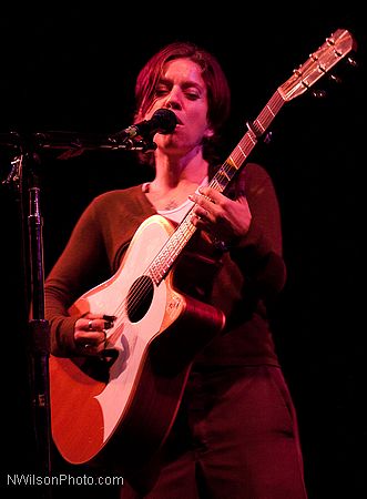 Ani DiFranco on the Main Stage Sunday Night