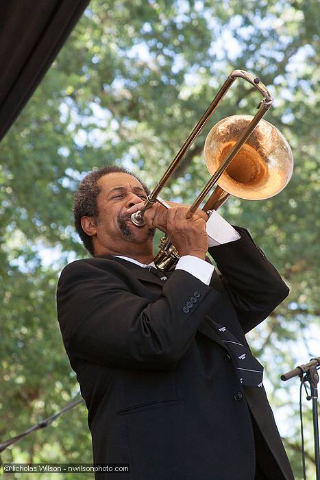 Freddie Lonzo of Preservation Hall Jazz Band