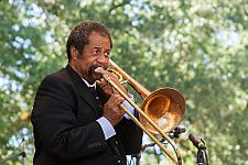 Freddie Lonzo of Preservation Hall Jazz Band