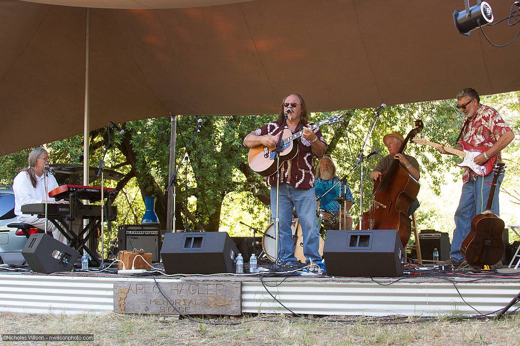 Houston Jones band at the Hagler stage Saturday afternoon