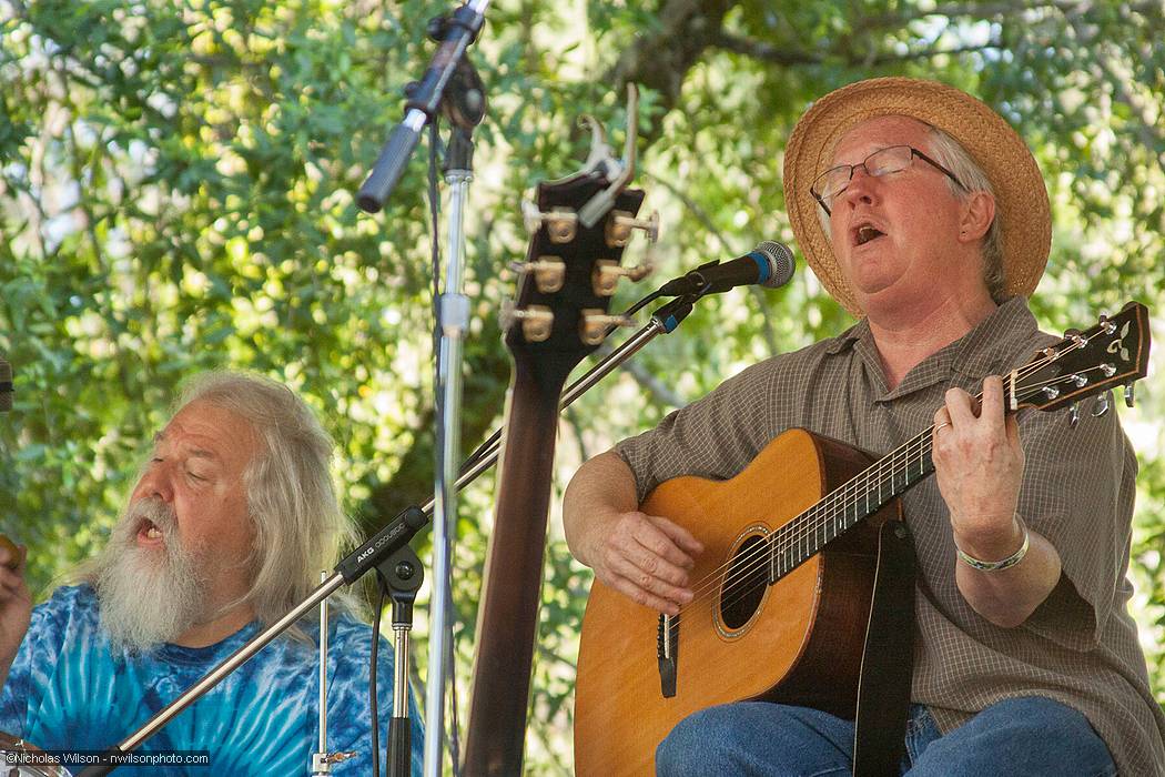 Peter Tucker and Chris Kee of Houston Jones band