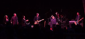 Mavis Staples and her band Saturday night