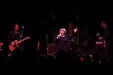 Mavis Staples and her band Saturday night