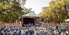 Main stage Sunday evening with Todd Snider and Great American Taxi