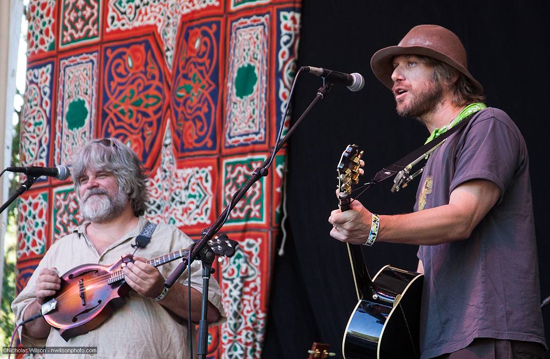 Todd Snider with Vince Herman of Great American Taxi