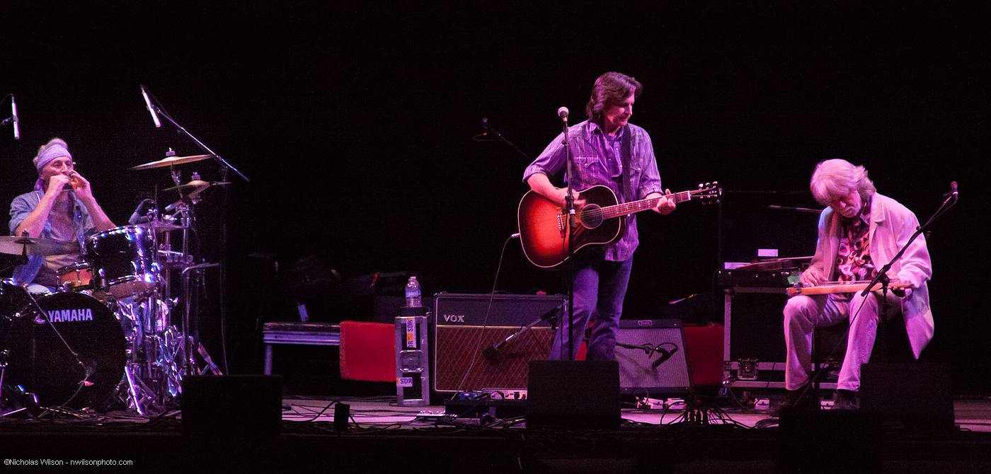 Jimmie Fadden, Jeff Hanna and John McEuen of The Nitty Gritty Dirt Band