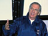 Director Sydney Pollack answers audience questions after the showing of "Three Days of the Condor" at the first Mendocino Film Festival in 2006.