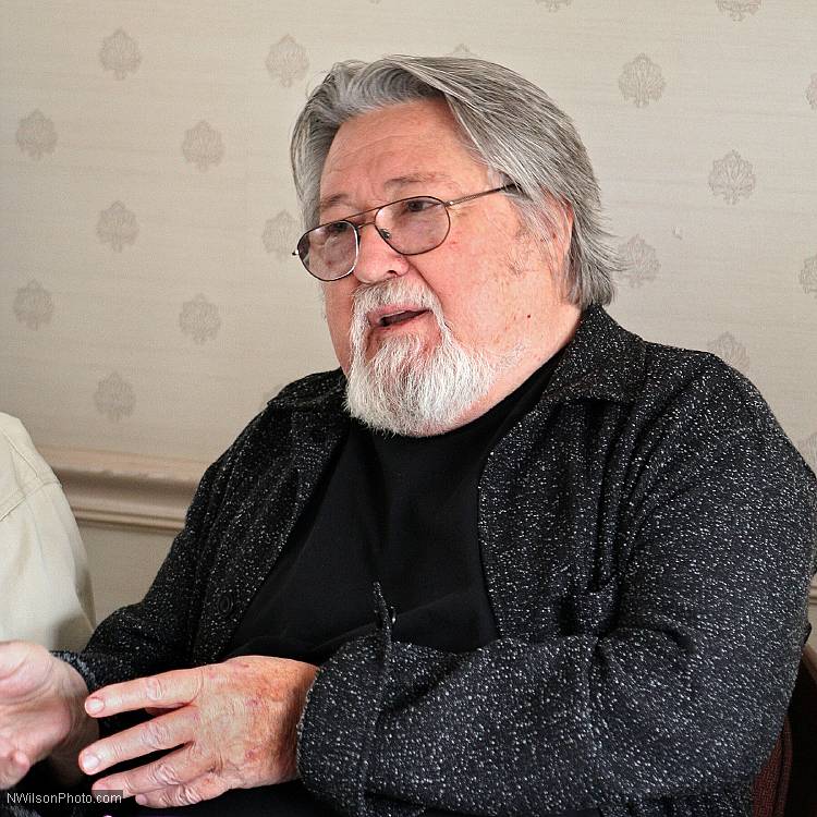 Cinematographer Laszlo Kovacs at a workshop during the inaugural Mendocino Film Festival in 2006