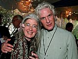 Debra Scott and MFF Program Committee member George Russell at the Opening Reception