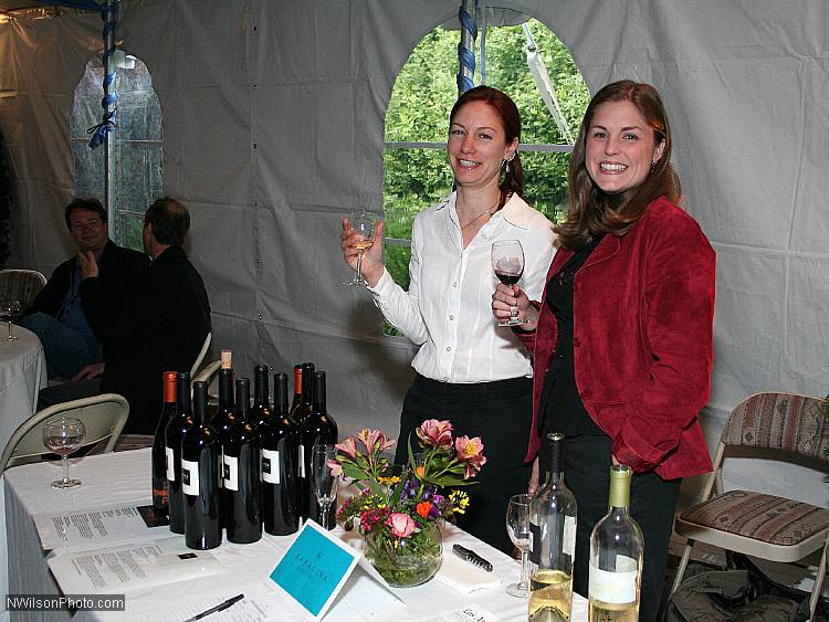 Fine wines for the opening reception were provided by several Fetzer family wineries including Saracina Vineyards.