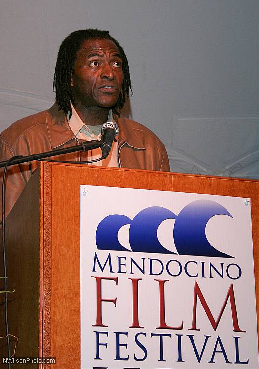 Film, stage and TV actor Carl Lumbly (Det. Petrie in Cagney & Lacey; Marcus Dixon in Alias, Lt. Novacek in Battlestar Galactica, and many more) emceed the Awards Ceremony for MFF 2007 Saturday night.