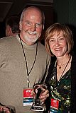 Winners of the  Mendocino Film Festival 2009 Special Jury Award, filmmakers Patrick and Roberta Davidson