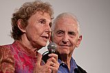 Daniel Ellsberg and wife Patricia  took questions from the audience after the showing of the documentary "The Most Dangerous Man In America" at the Mendocino Film Festival in Mendocino California June 4, 2010.