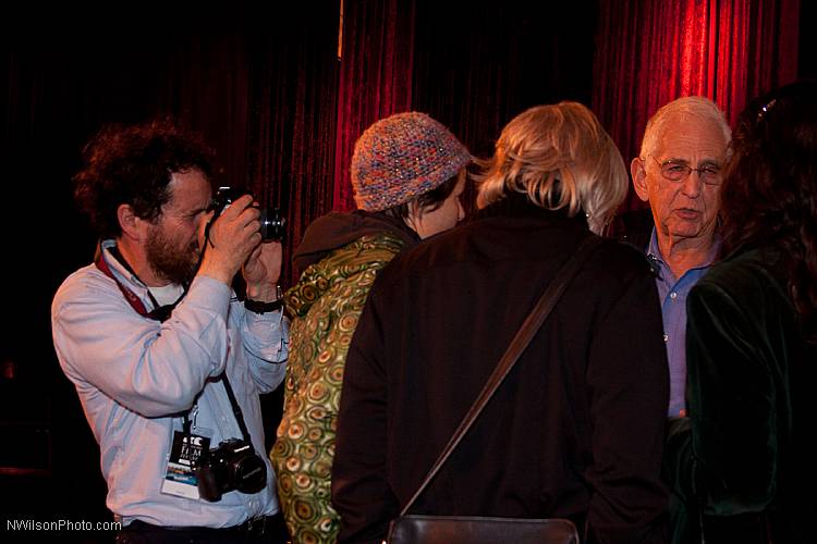 Daniel Ellsberg and wife Patricia  took questions from the audience after the showing of the documentary "The Most Dangerous Man In America" at the Mendocino Film Festival in Mendocino California June 4, 2010.