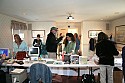 View from behind the counter at the Mendocino Film Festival box office