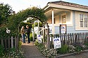 The Mendocino Film Festival box office on Albion Street.