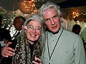 Debra Scott and MFF Program Committee member George Russell at the Opening Reception