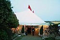 Only a small portion of the festival's big tent is seen in this view at the Opening Reception Thursday May 17, 2007