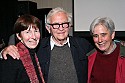 Renowned filmmaker Albert Maysles met local filmmakers Laurie York and Carmen Goodyear (Freedom To Marry) at Crown Hall during the Mendocino Film Festival.