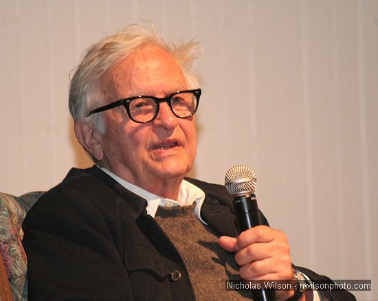 Albert Maysles comments between clips of his films shown during A Conversation With Albert Maysles during the Mendocino Film Festival 2007.