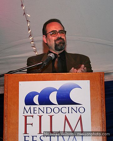 MFF President Keith Brandman kicked off the Awards Ceremony for MFF 2007 Saturday night in the festival's big tent.