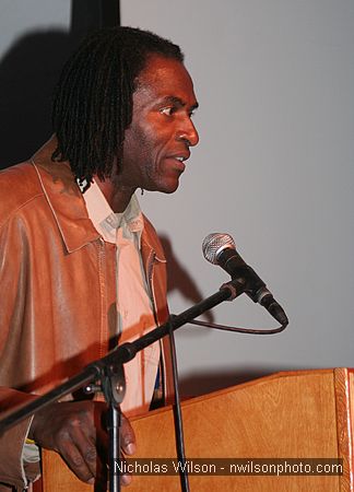 Film and TV actor Carl Lumbly emceed the Awards Ceremony for MFF 2007 Saturday night.