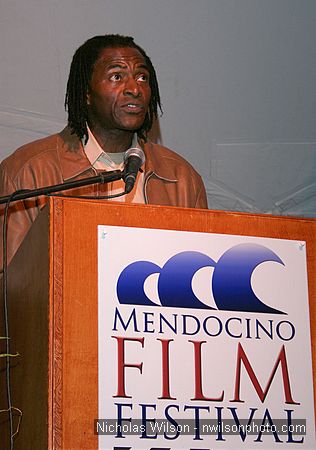 Film, stage and TV actor Carl Lumbly (Det. Petrie in Cagney & Lacey; Marcus Dixon in Alias, Lt. Novacek in Battlestar Galactica, and many more) emceed the Awards Ceremony for MFF 2007 Saturday night.