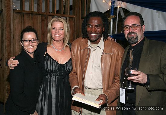 Betsy Ford, Jennifer Taylor, Carl Lumbly and Keith Brandman at the Awards Ceremony for MFF 2007.