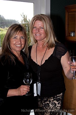 Sally Stewart and Jennifer Taylor, Mendocino Film Festival event coordinators.