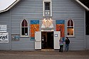 Mendocino's historic Crown Hall was the principal venue for the 2009 Mendocino Film Festival.