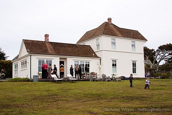 Jennifer Taylor's home, venue for the private filmmaker party for Mendocino Film Festiva 2009