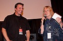 San Francisco filmmaker Oscar Bucher, director of "Waiting For A Train" and MFF Program Director Pat Ferrero