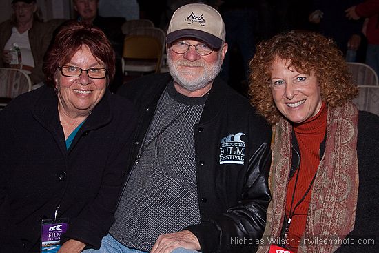 Susan and Mel McKinney with Cass Warner