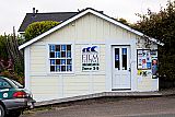 Janet Self's Flockworks Gallery next door to Oddfellows Hall served as the festival box office in the weeks before the festival opened.