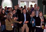 Newly appointed MFF Executive Director Michael Fox was introduced at the opening reception at Mendocino's Hill House.