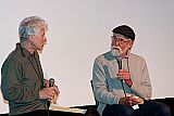 Les Blank interviewed by Bill Nichols after the showing of clips from his films.