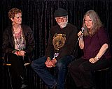 Zoe Elton, Les Blank and Maureen Gosling at Crown Hall.