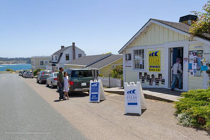 The MFF box office was located at Flockworks Studio on Kasten Street until moving to Crown Hall when the festival opened.