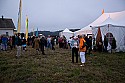 Intermission outside the big concert hall tent at Mendocino Music Festival 2010