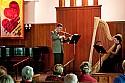 Roy Malan, violin, and Anna Maria Mendieta, harp